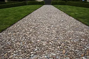Deserted Path Impressions: Stone path