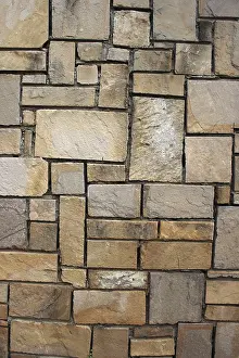Deserted Stone Wall Impressions: Stone wall pattern, wall made of rocks