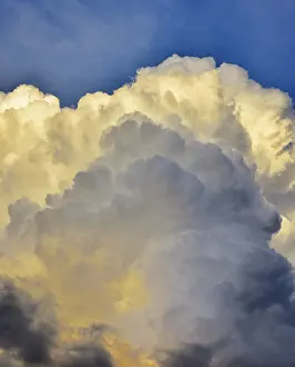 Stormy Bavaria Impressions: Storm clouds, towering vertical clouds