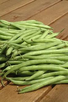 Fresh Produce Grocery Store Impressions: String beans from the garden