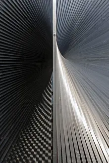 Geometric Shapes Impressions: Structures in a metal element