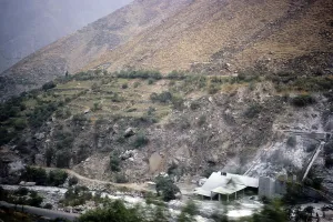 Andes Mountains Peru Impressions: Subtitle: Ming in an Andean valley Peru, South America, around 1962