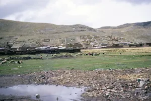 Lake Titicaca Peru Impressions: Subtitle: Shores of Lake Titicaca, Peru, South America, 1962, South America