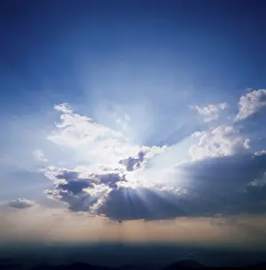 Sun Behind Clouds Impressions: Sun behind clouds
