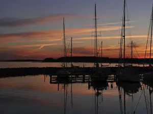 Baltic Sea Evening Sky Impressions: Sunset
