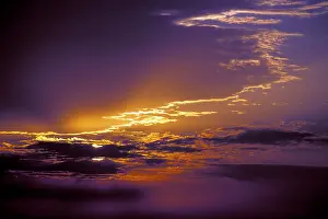 Cloudy Sunset Impressions: Sunset