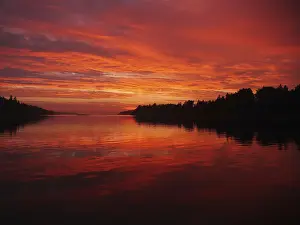 Scandinavian Sunset Impressions: Sunset