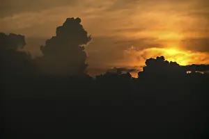 No People Sunset Scene Impressions: Sunset, clouds