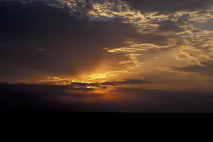 Cloudy Sunset Impressions: Sunset with clouds