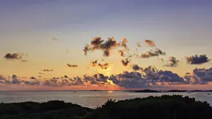 Cumulus Cloud Formation Europe Impressions: Sunset, Spring Clouds, Archipelago
