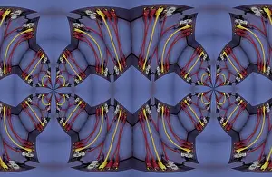 Electronic Communication Technology Impressions: Surreal computer network