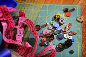 Central European Handicrafts Impressions: Tailor's workshop, thread
