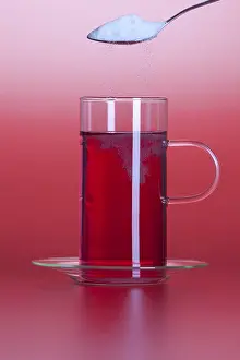 Red Coloured Rose Hip Impressions: Tea