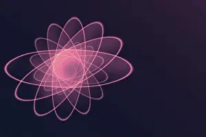 Outer Space Science Impressions: Theme of physics, atomic nucleus
