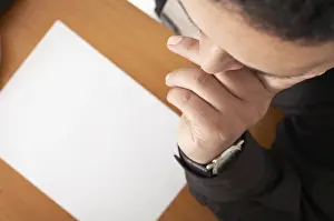 Businessman Thinking Impressions: Thinking