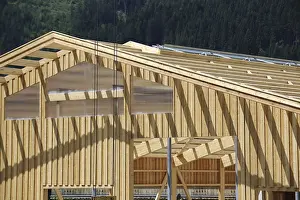 Wooden Structure Architecture Impressions: Timber construction, timber construction