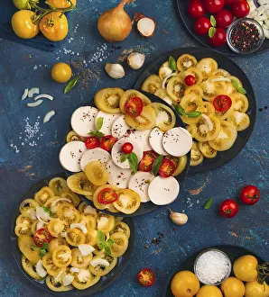 Studio Background Shots Impressions: Tomatoes in different variations