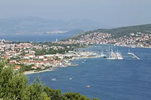 Eastern Europe Cityscape Photography Impressions: Townscape of Trogir, Split at the back