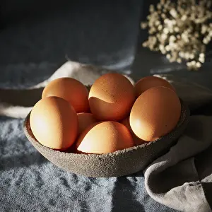 Easter Egg Symbolism Impressions: Unusual Easter on dark background