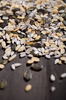 Nut Photography Impressions: Various nuts and kernels