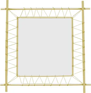 Deserted Gold Frame Impressions: Vector gold frame