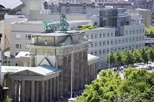 Classicistic Architecture In Germany Impressions: View over Berlin