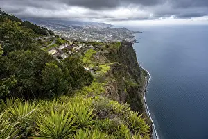 Madeira Coastal Landscape Impressions: View of the cliffs from the viewing platform