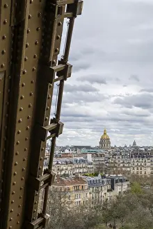 Western Europe Landmark Impressions: View from the Eiffel Tower to the Invalides