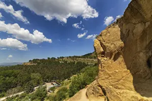 Rocky Mountain Landscape Impressions: View of the top of the Ring mountain