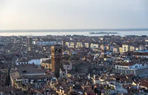 World Heritage Site Europe Impressions: View over the rooftops of Venice