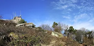 Natural Preserve Scenery Impressions: View of the summit of the Kalmit