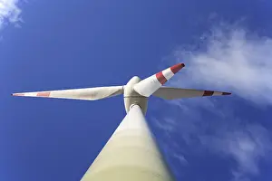 Clean Power Generation Impressions: View of a windmill