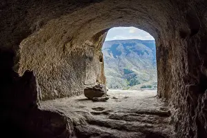 Abandoned Subway Station Impressions: View thru the window of cave monastery