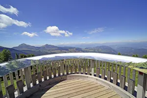 Unesco World Heritage Dolomites Impressions: Viewing platform with panoramic view