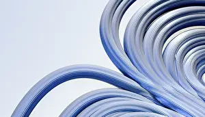 Computer Graphic Design Impressions: A visually captivating 3D render featuring a complex