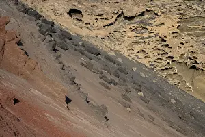 Lanzarote Landscape Impressions: Volcanic rock formations, pattern