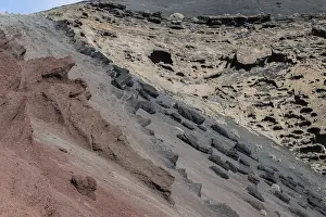 Lanzarote Landscape Impressions: Volcanic rock formations, pattern