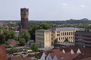 Central Europe Towers Impressions: Wasserturm, Oberschule am Wasserturm