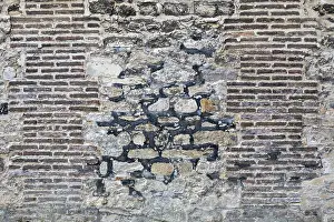 European Brick Architecture Impressions: Weathered bricks, brick, full format