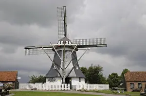 Dutch Windmill Impressions: Werdumer Muhle, Werdum, windmill