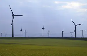 Wind Power Generation Impressions: Wind wheels