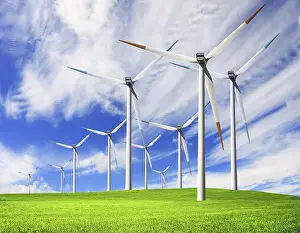 Sustainable Generator Impressions: Windmill