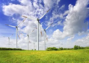Agricultural Wind Power Impressions: Windmill