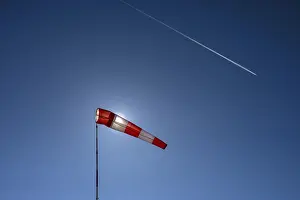 Bavaria Windsock Impressions: Windsock with sun backlighting