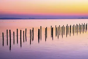 Winter Sunset Impressions: Winter sunset at the Dummer