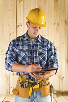 Protective Clothing Impressions: Worker write