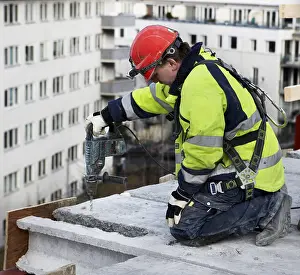 Construction Work Impressions: Workmen - Construction workers