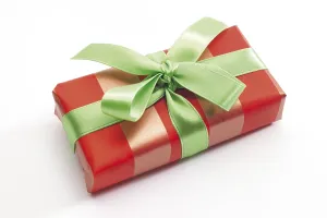 Studio Shot Gifts Impressions: Wrapped gift or present
