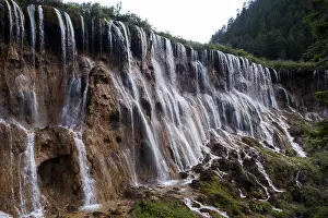 Waterfall In Nature Impressions: Jiuzhaigou