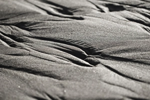 Images datées du 9 décembre 2018: Motif de sable.